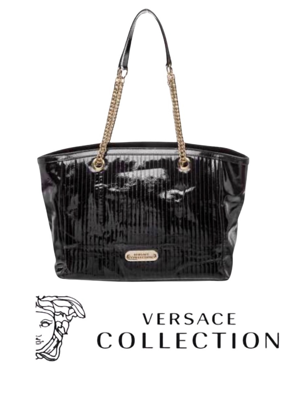 Versace Collection Large Tote - Picture 1 of 4